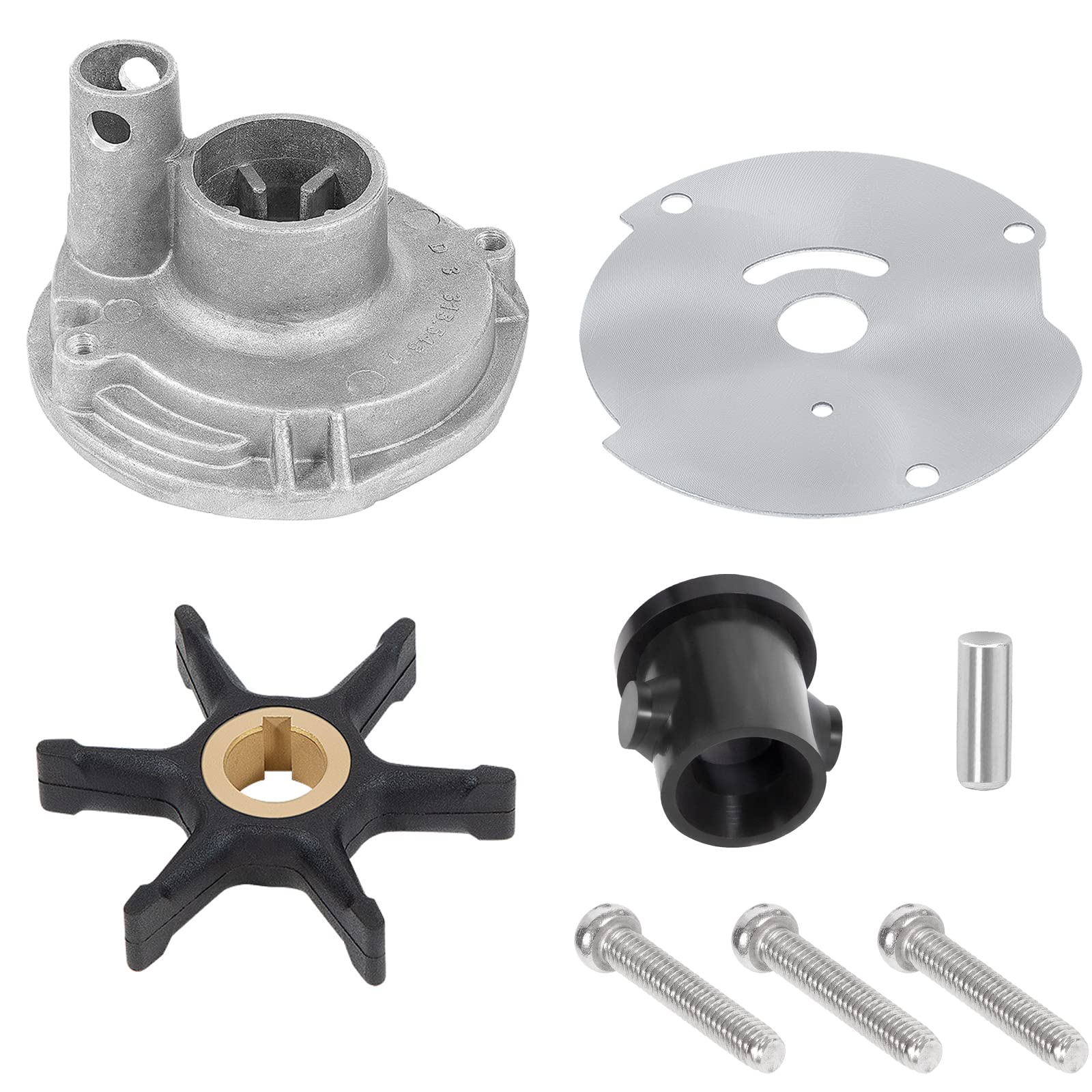 Amazon.com: JIAD Water Pump and Impeller Repair Kit whit